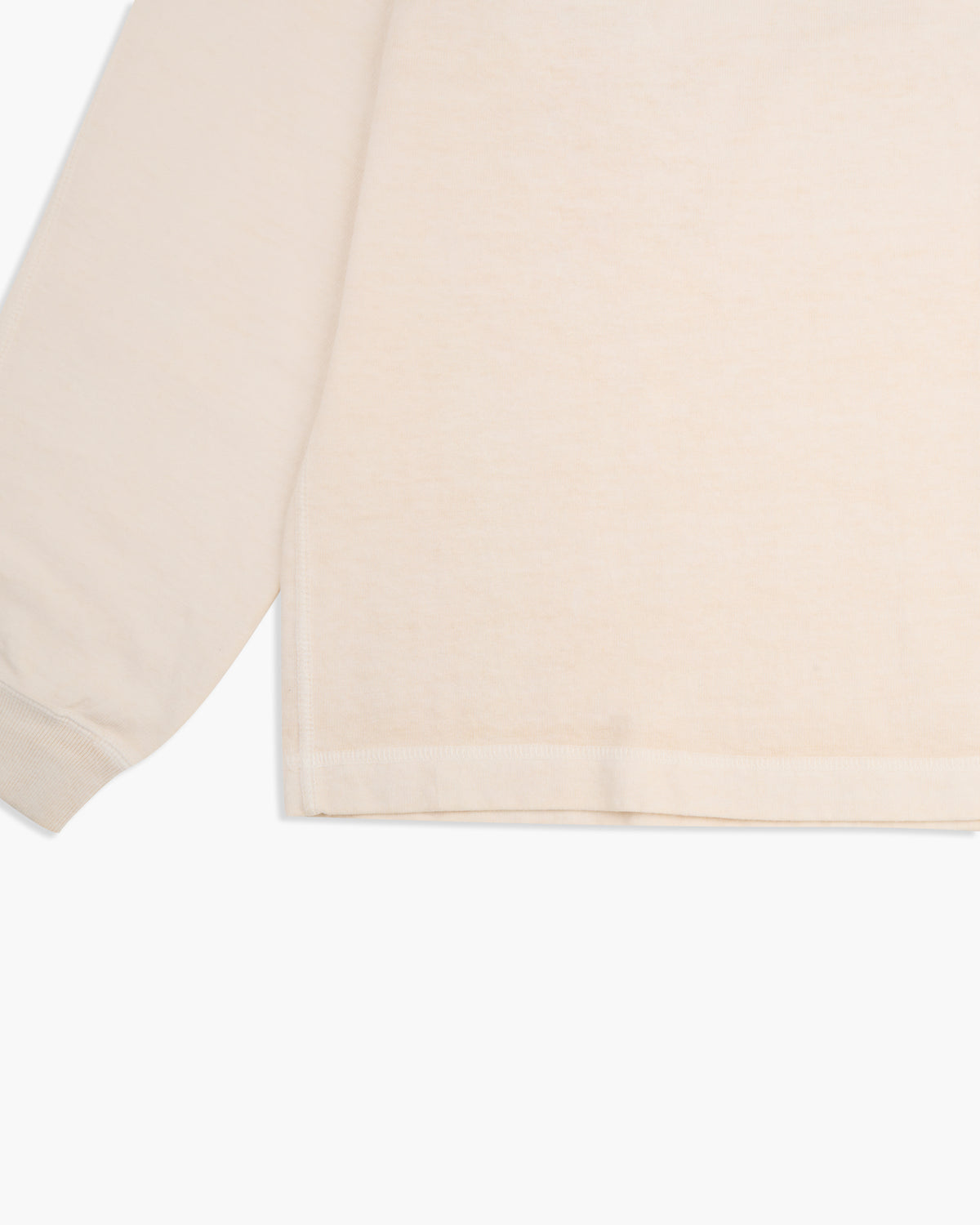 Good On L/S Heavy Henley Tee - Pigment Dyed Natural | Good On T Shirts | JEANSTORE