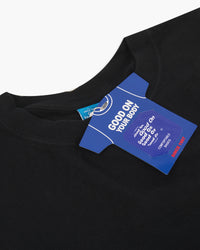 Good On S/S Crew Tee - Black | Good On T Shirts | JEANSTORE