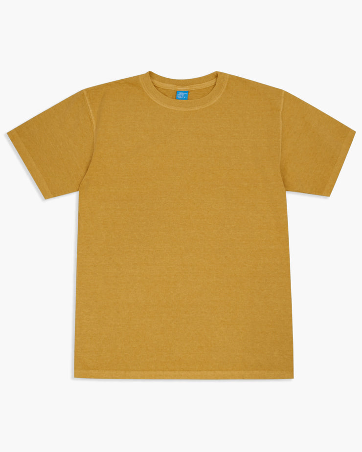 Good On S/S Crew Tee - Pigment Dyed Banana | Good On T Shirts | JEANSTORE