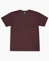 Good On S/S Crew Tee - Pigment Dyed Bordeaux | Good On T Shirts | JEANSTORE