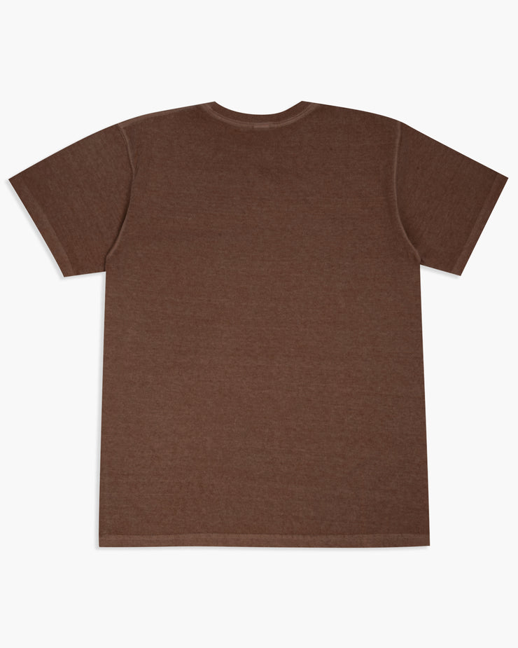 Good On S/S Crew Tee - Pigment Dyed Brown
