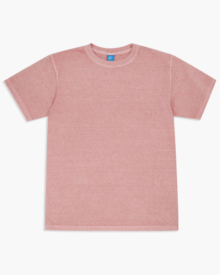 Good On S/S Crew Tee - Pigment Dyed Coral