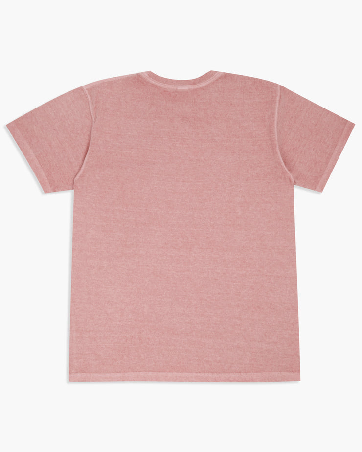 Good On S/S Crew Tee - Pigment Dyed Coral