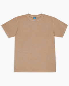 Good On S/S Crew Tee - Pigment Dyed Latte