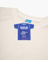 Good On S/S Crew Tee - Pigment Dyed Natural | Good On T Shirts | JEANSTORE