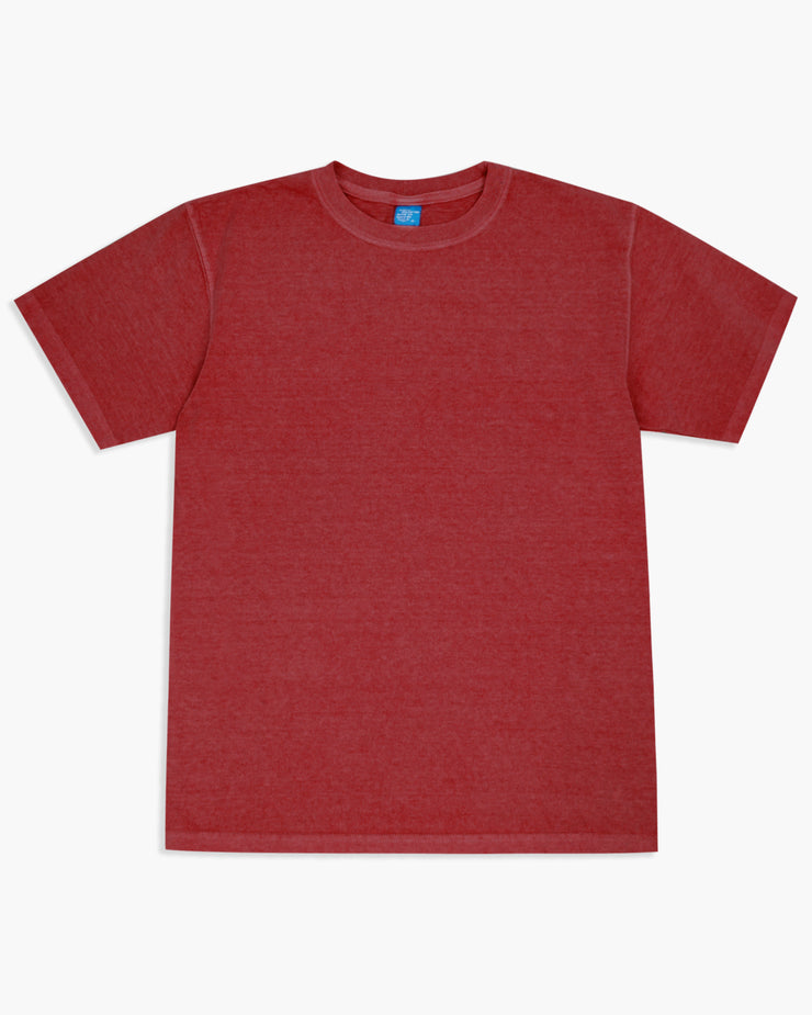 Good On S/S Crew Tee - Pigment Dyed Red