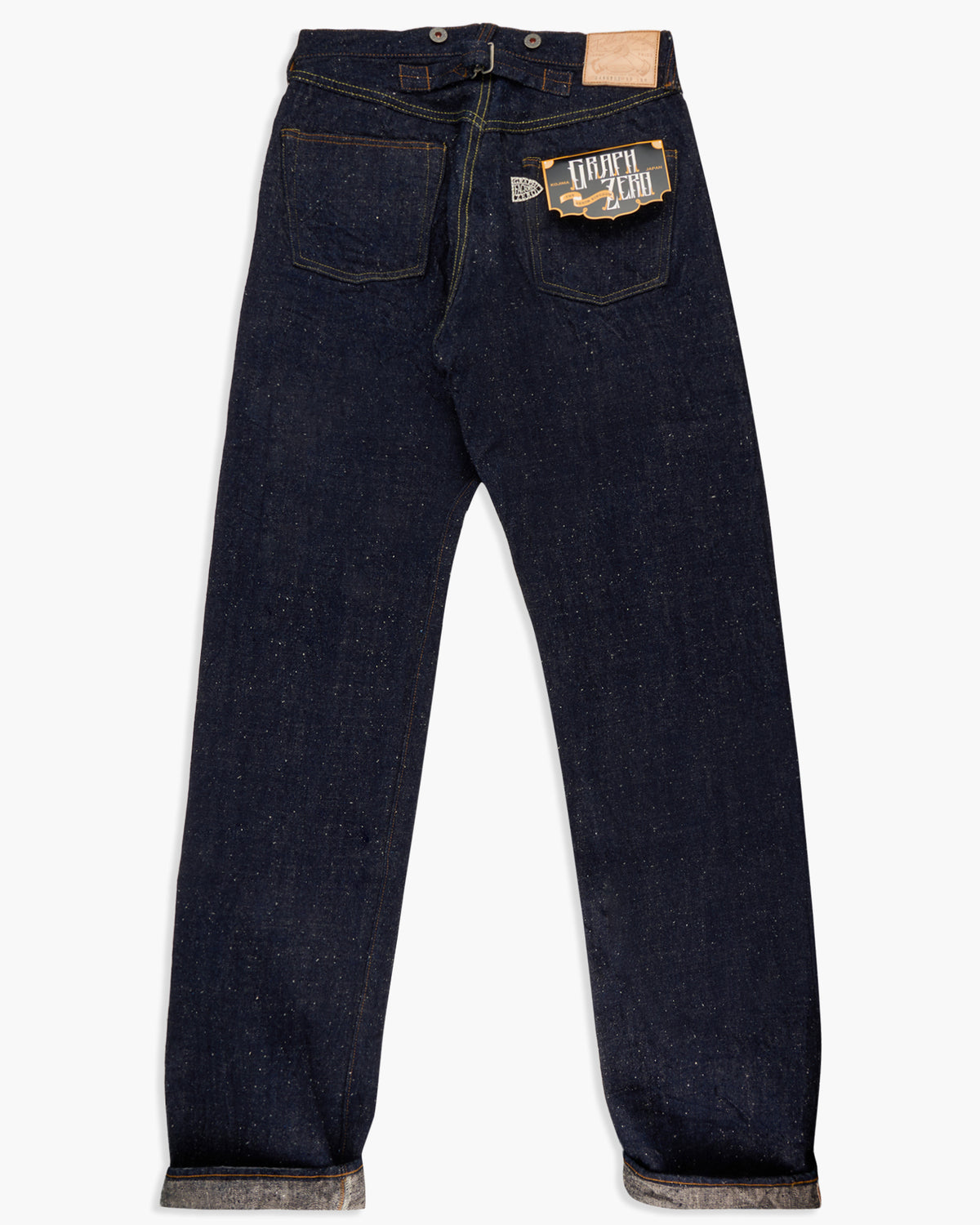 Graph Zero 15oz Selvedge Wide Straight Heritage Jeans - Nep Yarn | Graphzero Jeans | JEANSTORE