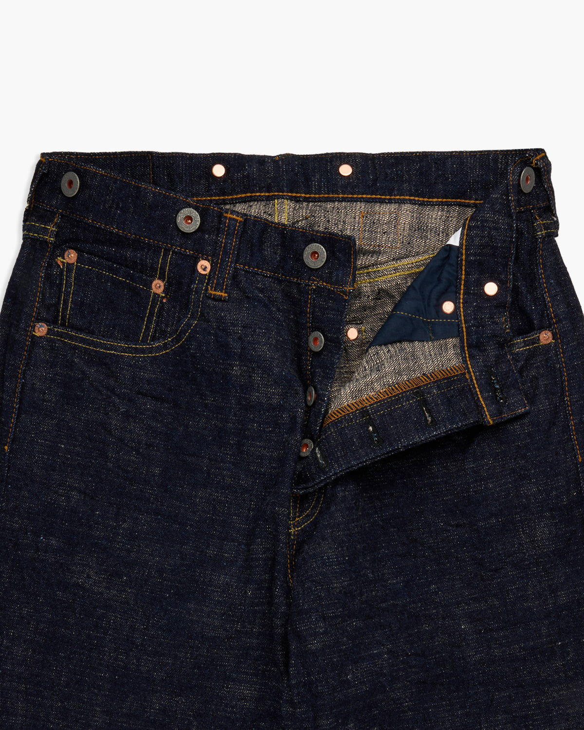 Graphzero 15oz Selvedge Wide Straight Heritage Jeans - Slub Yarn | Graphzero Jeans | JEANSTORE