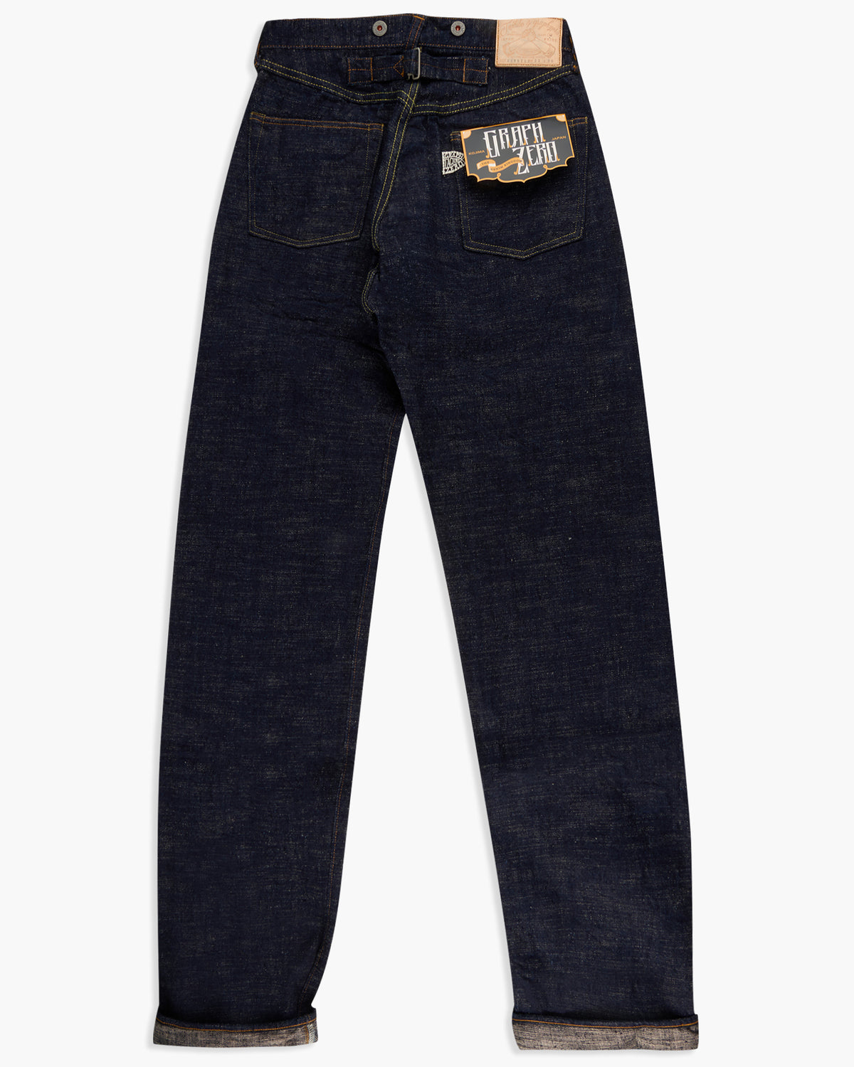 Graphzero 15oz Selvedge Wide Straight Heritage Jeans - Slub Yarn | Graphzero Jeans | JEANSTORE