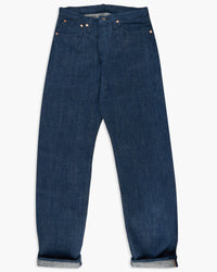 Graphzero Natural Dye Aizome 13oz Selvedge Straight Fit Mens Jeans - Natural Indigo | Graphzero Jeans | JEANSTORE