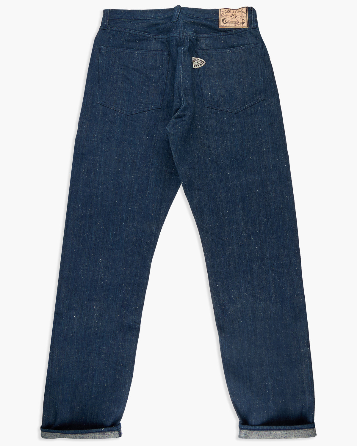 Graphzero Natural Dye Aizome 13oz Selvedge Straight Fit Mens Jeans - Natural Indigo | Graphzero Jeans | JEANSTORE