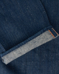 Graphzero Natural Dye Aizome 13oz Selvedge Straight Fit Mens Jeans - Natural Indigo | Graphzero Jeans | JEANSTORE