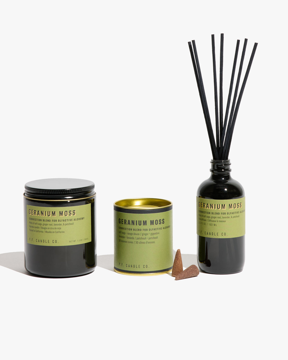P.F. Candle Co. Alchemy Reed Diffuser - Geranium Moss | P.F. Candle Co. Miscellaneous | JEANSTORE