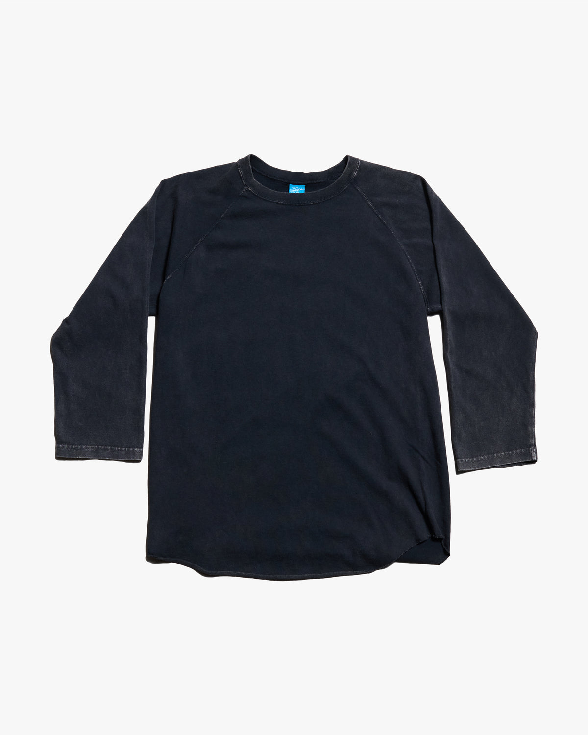 Good On Vintage Dye Baseball Tee - Black