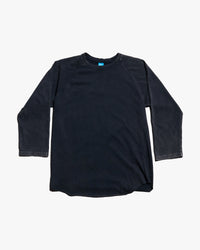 Good On Vintage Dye Baseball Tee - Black