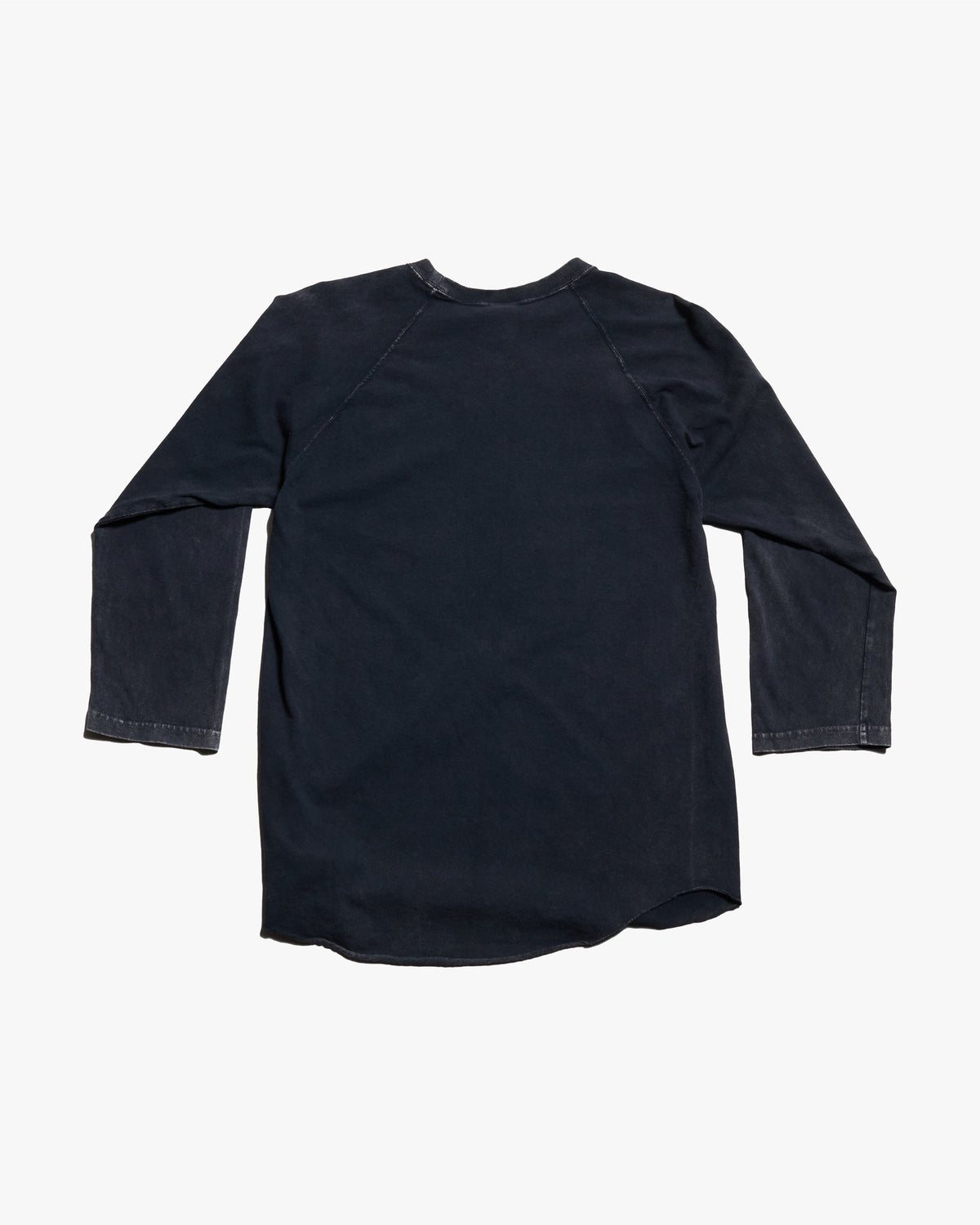 Good On Vintage Dye Baseball Tee - Black