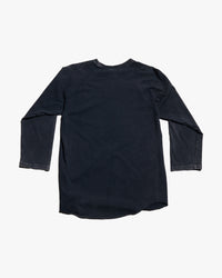Good On Vintage Dye Baseball Tee - Black