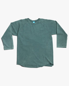 Good On Vintage Dye Baseball Tee - Dark Green