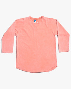Good On Vintage Dye Baseball Tee - Peach