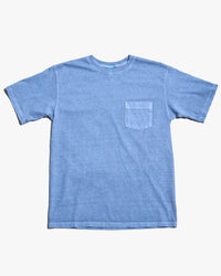 Good On S/S Pocket Tee - Pigment Dyed Ajisai | Good On T Shirts | JEANSTORE