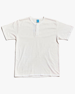 Good On S/S Henley Tee - Pigment Dyed Natural