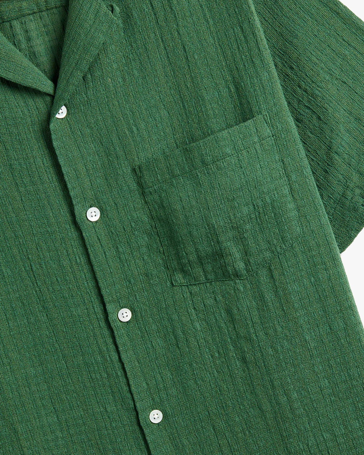 Portuguese Flannel Grain Shirt - Green