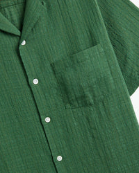 Portuguese Flannel Grain Shirt - Green