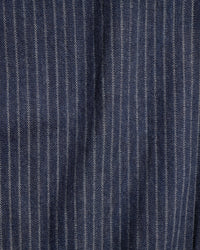 Graph Zero Easy 5-Pocket Selvedge Pants - Herringbone Stripe | Graphzero Jeans | Jeanstore