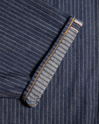 Graph Zero Easy 5-Pocket Selvedge Pants - Herringbone Stripe | Graphzero Jeans | Jeanstore