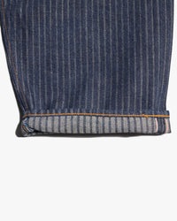 Graph Zero Easy 5-Pocket Selvedge Pants - Herringbone Stripe | Graphzero Jeans | Jeanstore