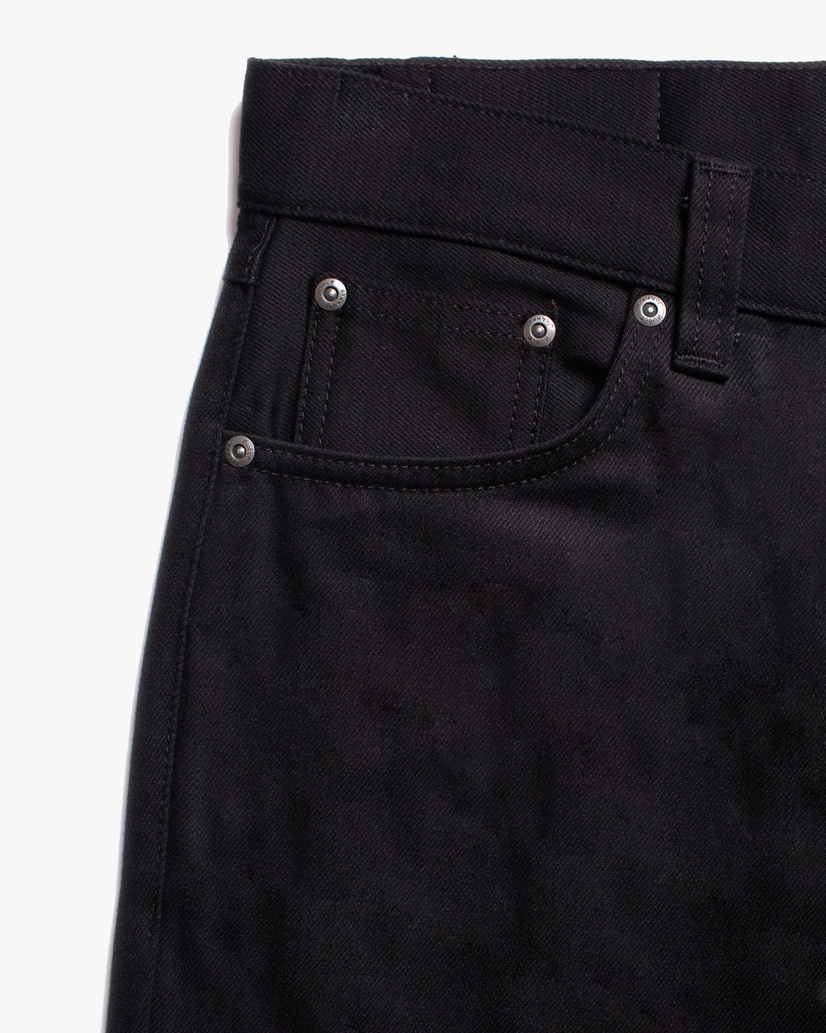 Nudie Gritty Jackson Regular Fit Mens Jeans - Dry Everblack