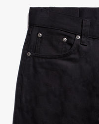Nudie Gritty Jackson Regular Fit Mens Jeans - Dry Everblack