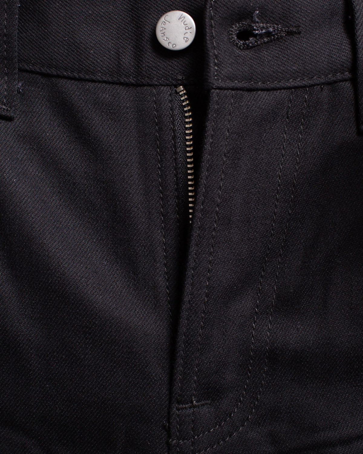 Nudie Gritty Jackson Regular Fit Mens Jeans - Dry Everblack