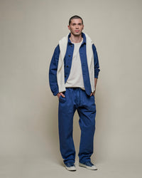 Merz b. Schwanen JKT05 Workers Cotton Twill Jacket - Ink Blue