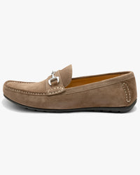 Loake Lifestyle Hawthorn Driver Shoe - Flint Suede