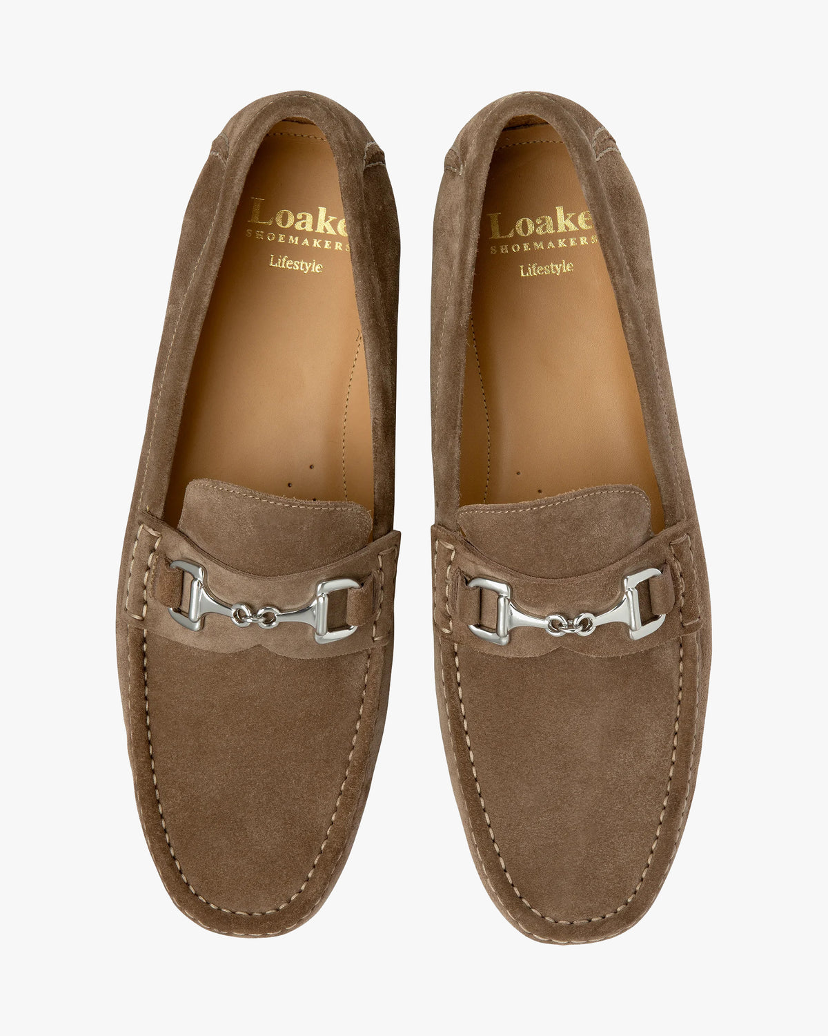Loake Lifestyle Hawthorn Driver Shoe - Flint Suede