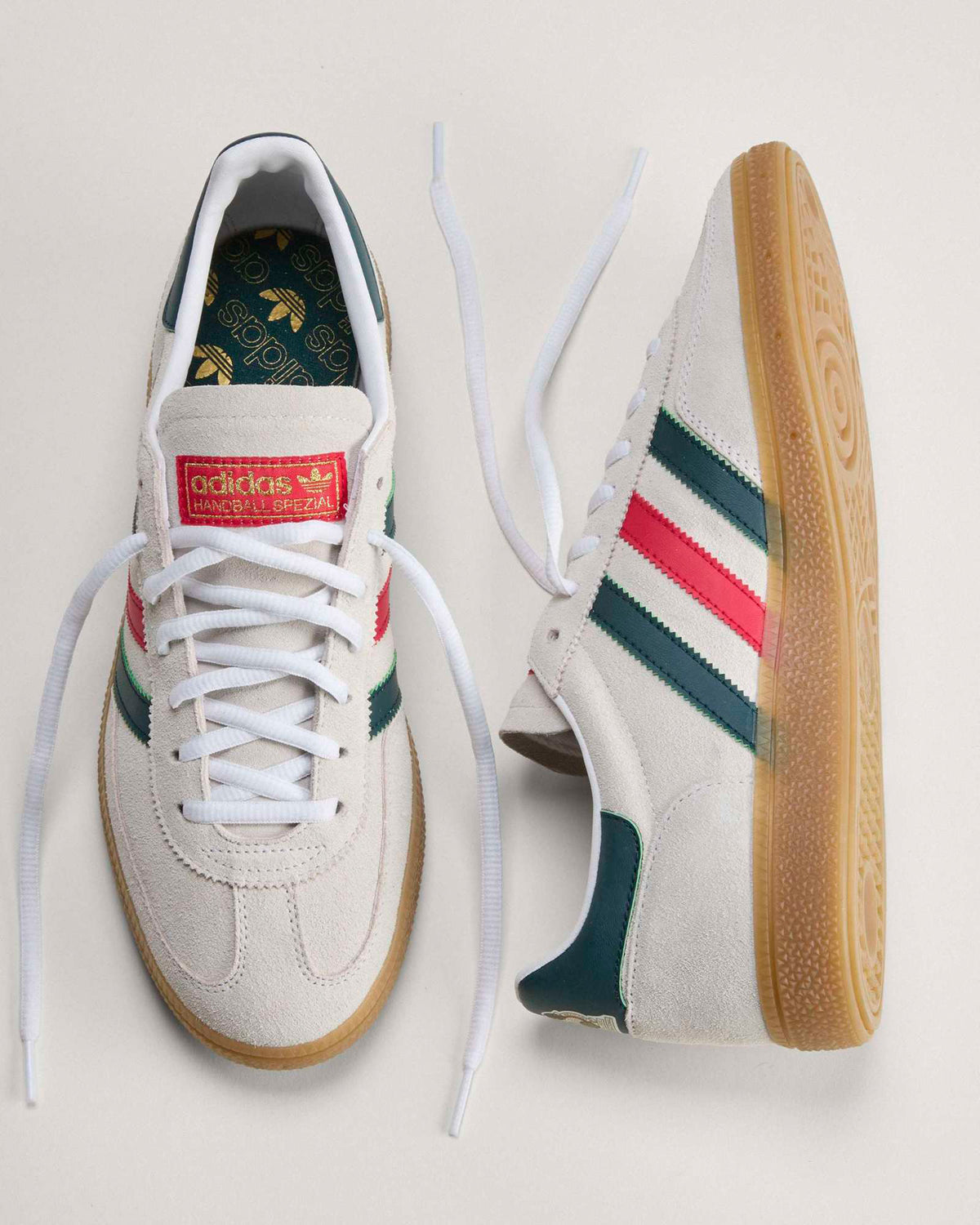 Adidas Handball Spezial 'Mexico' - White / Aurora Ivy