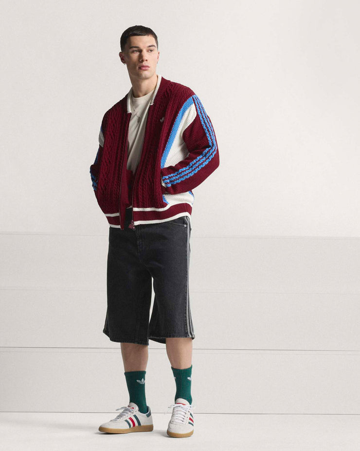 Adidas Handball Spezial 'Mexico' - White / Aurora Ivy / Better Scarlet