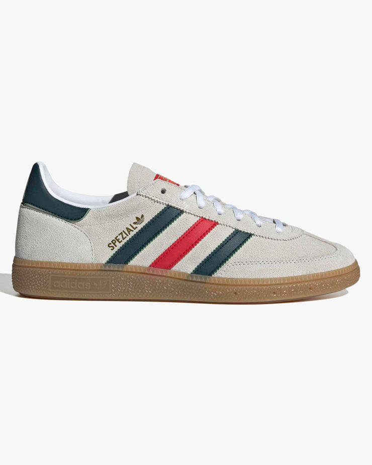 Adidas Handball Spezial 'Mexico' - White / Aurora Ivy / Better Scarlet