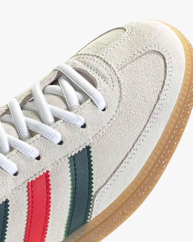 Adidas Handball Spezial 'Mexico' - White / Aurora Ivy / Better Scarlet