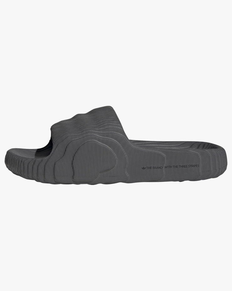 Adidas Island Club Adilette 22 Slides - Grey Five / Core Black