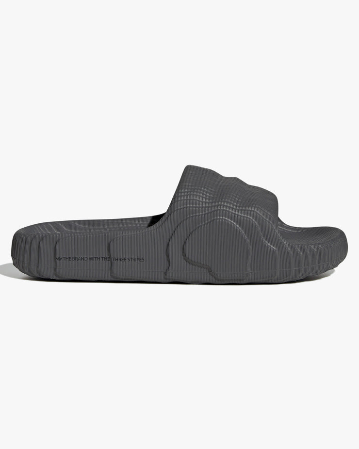 Adidas Island Club Adilette 22 Slides - Grey Five / Core Black