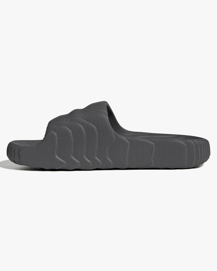 Adidas Island Club Adilette 22 Slides - Grey Five / Core Black