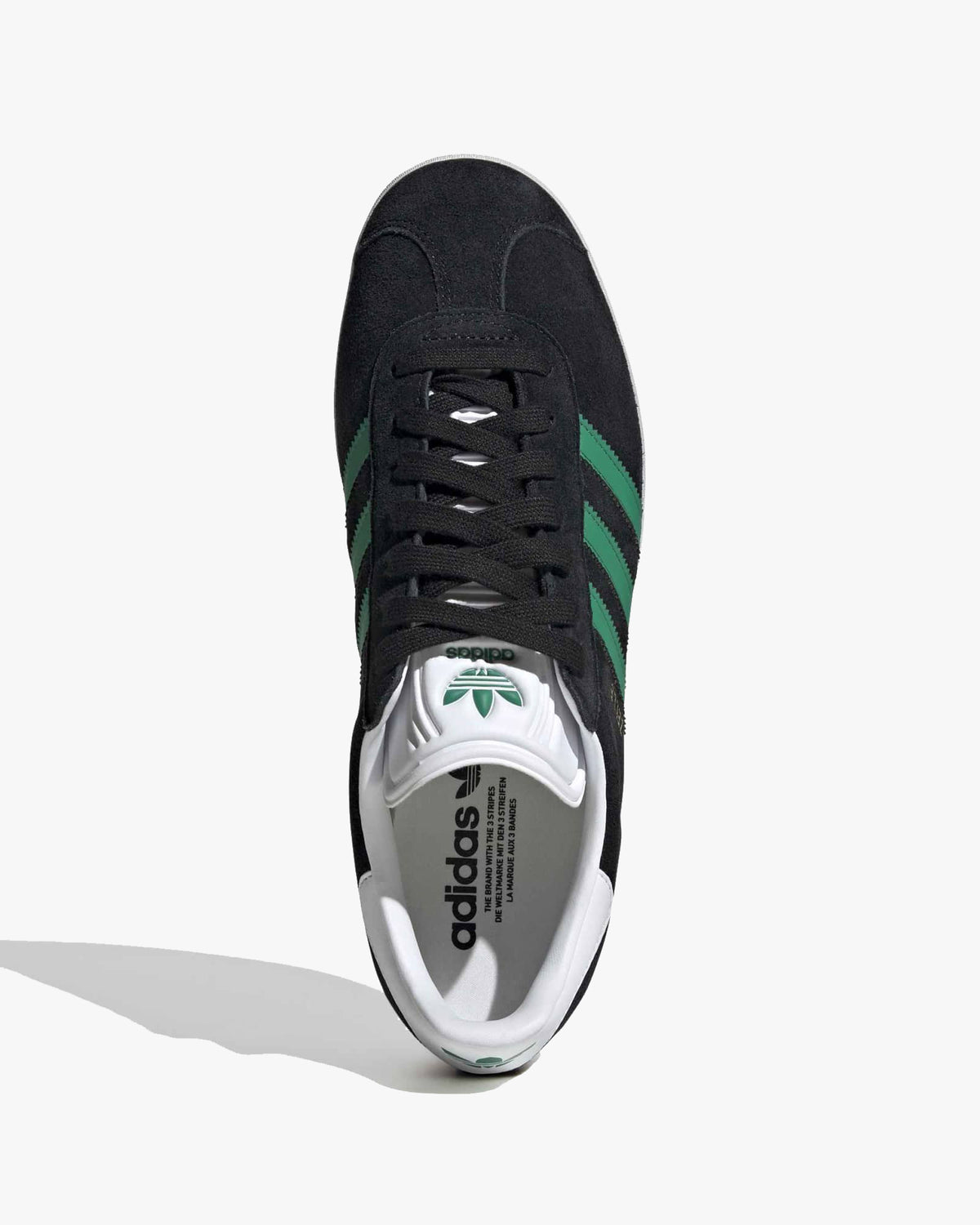 Adidas Gazelle - Core Black / Bright Green / Cloud White