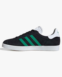 Adidas Gazelle - Core Black / Bright Green / Cloud White