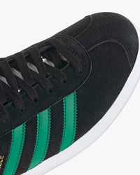 Adidas Gazelle - Core Black / Bright Green / Cloud White