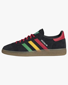 Adidas Handball Spezial 'Jamaica' - Core Black / Pure Ruby / Bold Gold