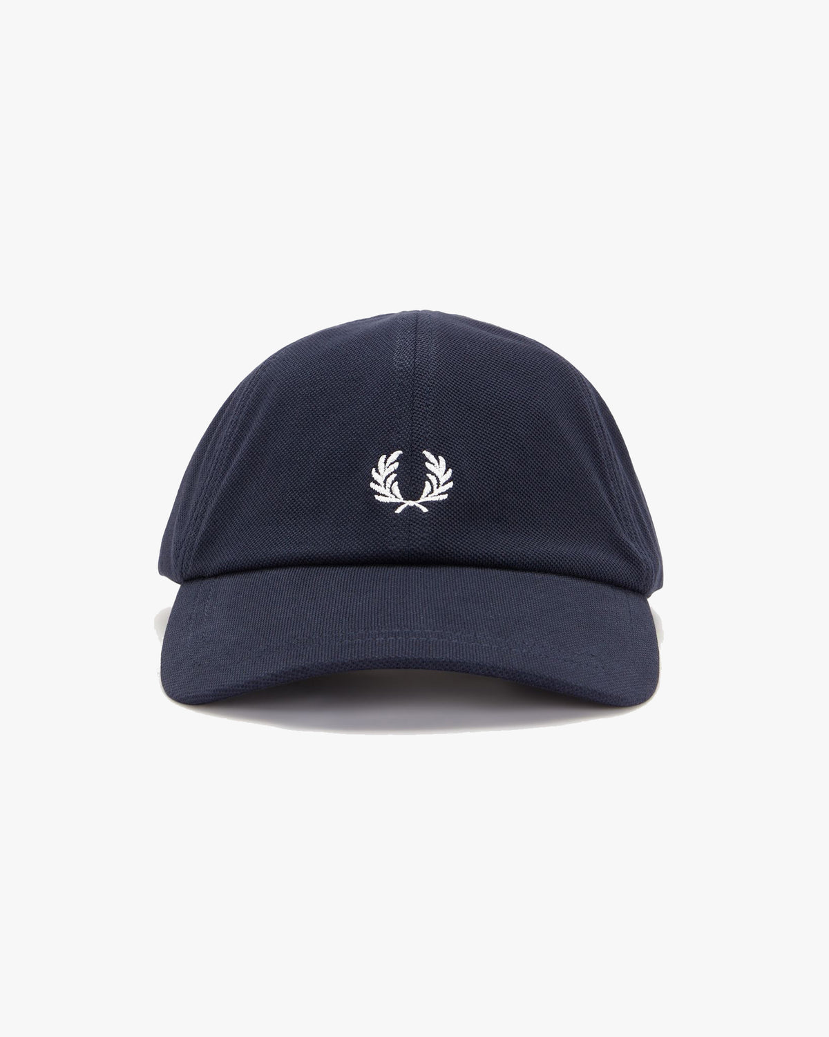 Fred Perry Classic Pique Cap - Navy / Snow White