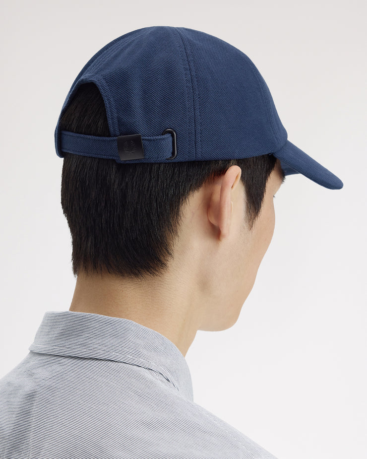 Fred Perry Classic Pique Cap - Tennis Blue / Deep Mint