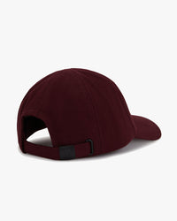 Fred Perry Classic Pique Cap - Oxblood / Ecru